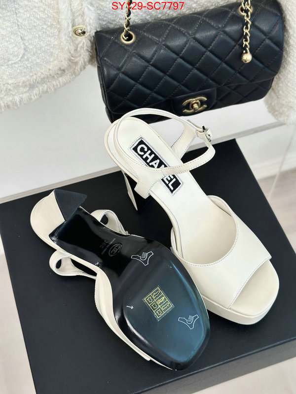 Women Shoes-Chanel buy top high quality replica ID: SC7797 $: 129USD