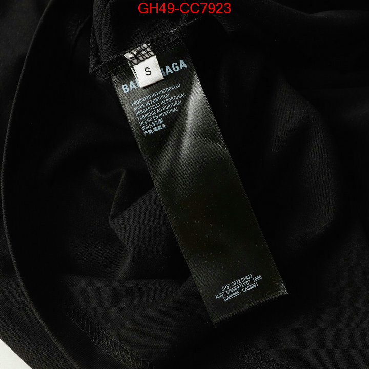 Clothing-Balenciaga quality replica ID: CC7923 $: 49USD