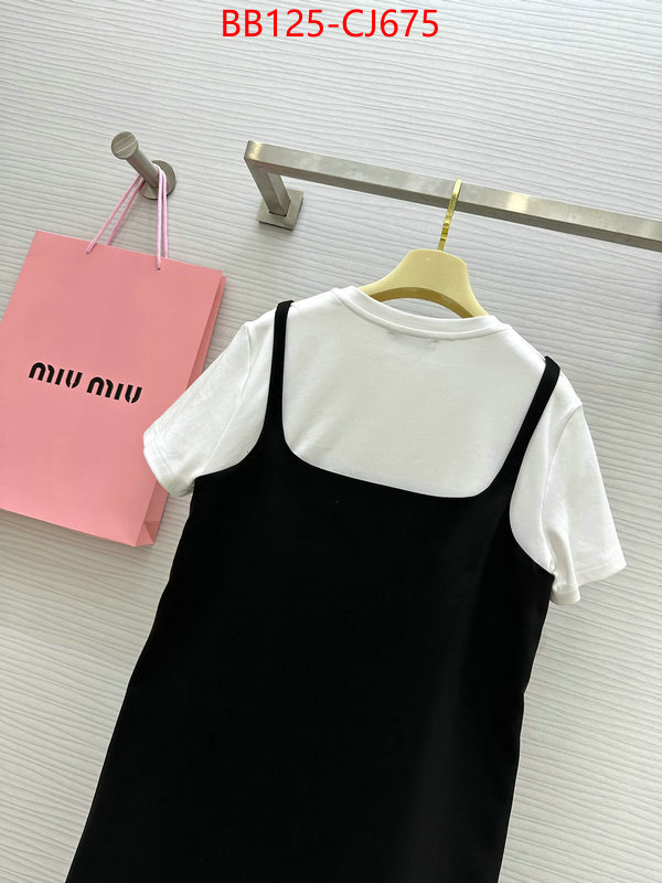 Clothing-MIU MIU fake cheap best online ID: CJ675 $: 125USD