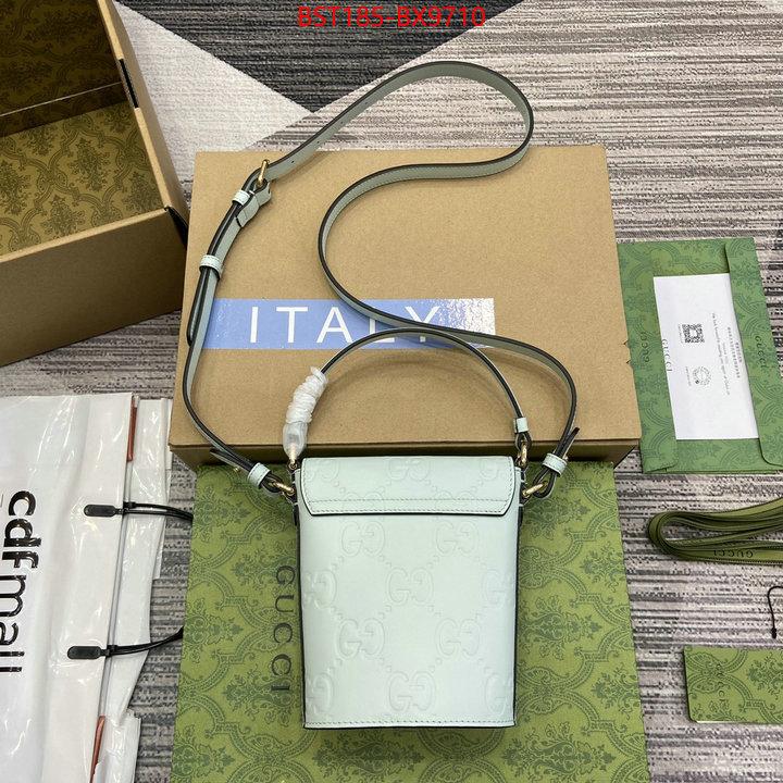 Gucci Bags(TOP)-Crossbody- mirror copy luxury ID: BX9710 $: 185USD,