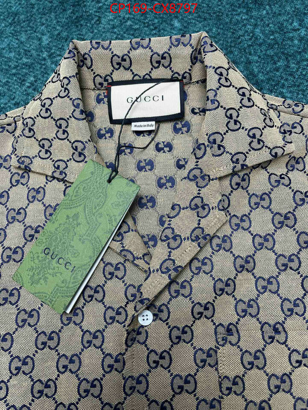 Clothing-Gucci top quality designer replica ID: CX8797