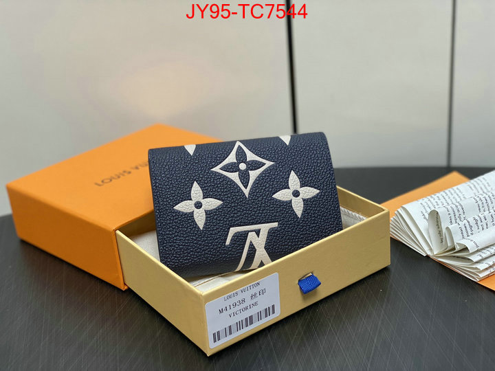 LV Bags(TOP)-Wallet supplier in china ID: TC7544 $: 95USD,