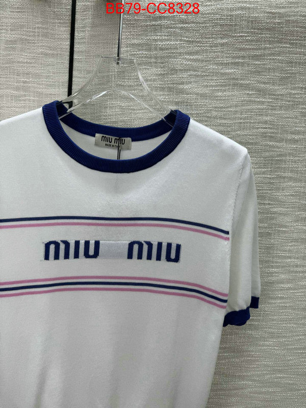 Clothing-MIU MIU aaaaa replica designer ID: CC8328 $: 79USD