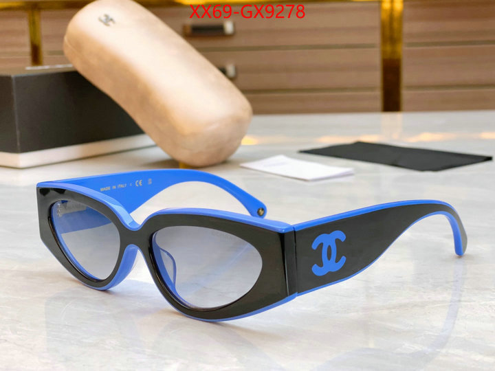 Glasses-Chanel 2024 luxury replicas ID: GX9278 $: 69USD