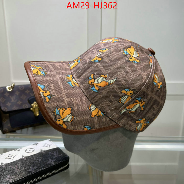 Cap(Hat)-Fendi best quality fake ID: HJ362 $: 29USD