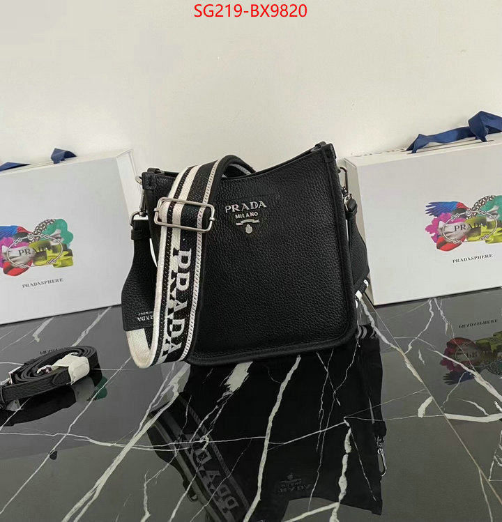 Prada Bags(TOP)-Crossbody- what's best ID: BX9820 $: 219USD,