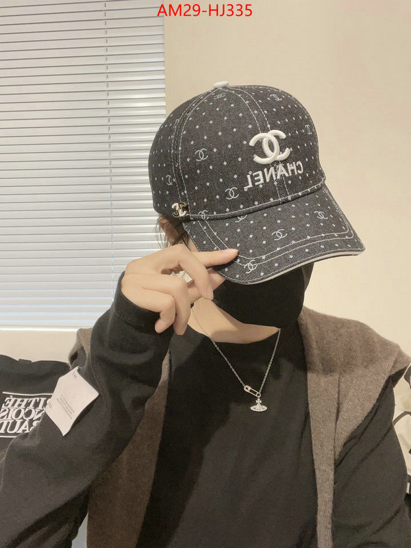 Cap (Hat)-Chanel fake aaaaa ID: HJ335 $: 29USD