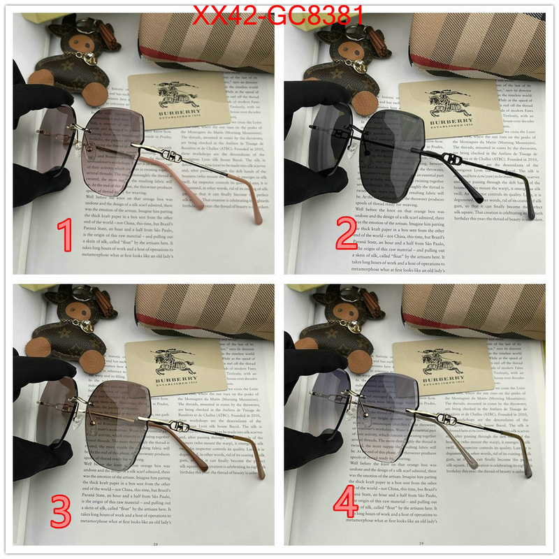 Glasses-Burberry luxury fake ID: GC8381 $: 42USD