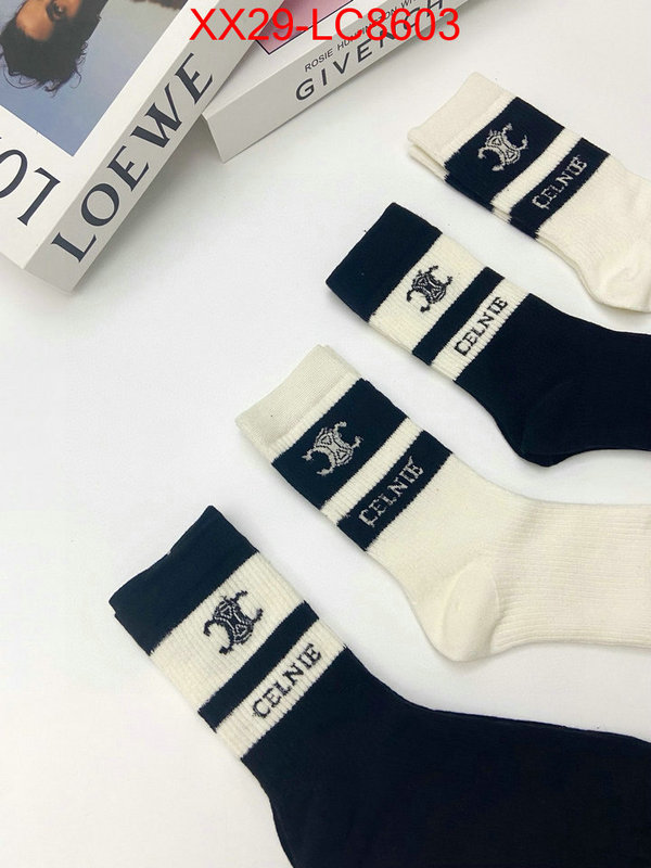 Sock-CELINE 7 star collection ID: LC8603 $: 29USD