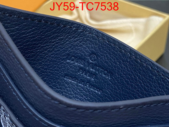 LV Bags(TOP)-Wallet best like ID: TC7538 $: 59USD,