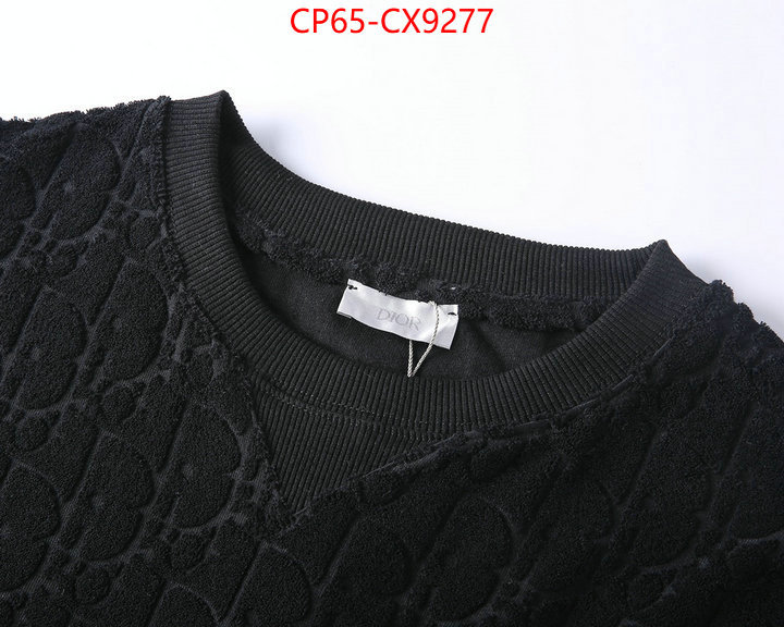 Clothing-Dior designer 7 star replica ID: CX9277 $: 65USD