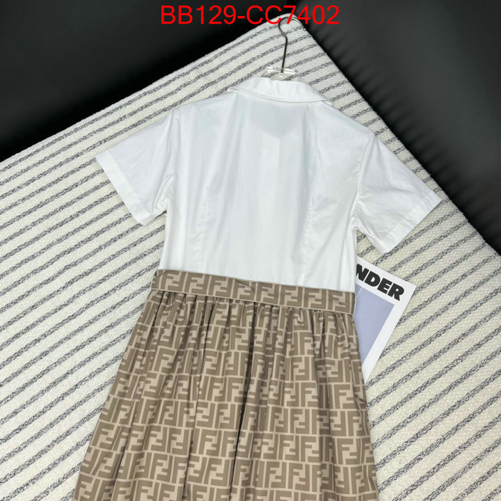 Clothing-Fendi best like ID: CC7402 $: 129USD