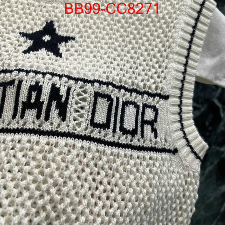 Clothing-Dior new designer replica ID: CC8271 $: 99USD