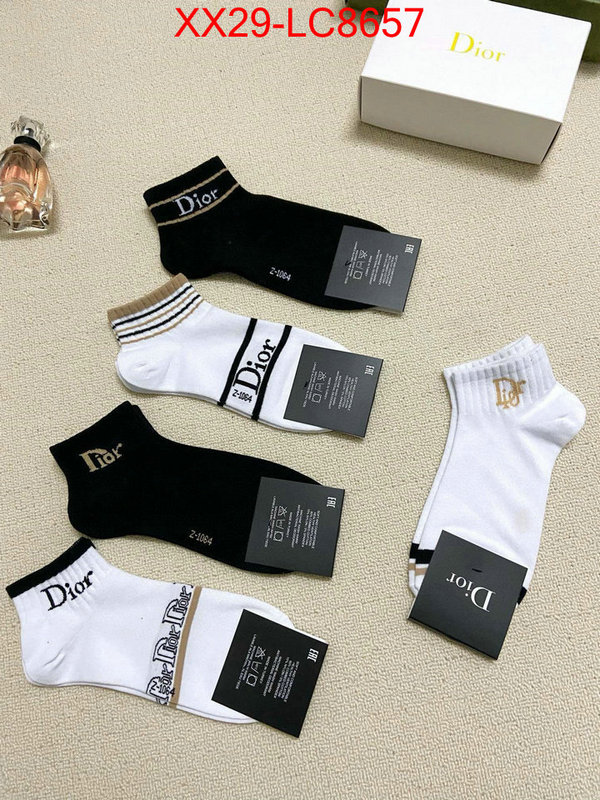 Sock-Dior replica 2024 perfect luxury ID: LC8657 $: 29USD