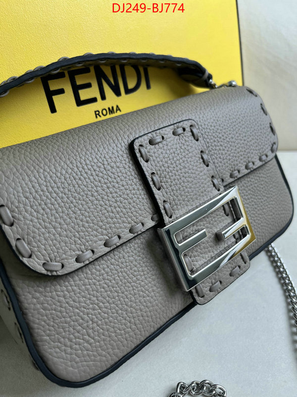 Fendi Bags(TOP)-Baguette top perfect fake ID: BJ774 $: 249USD,