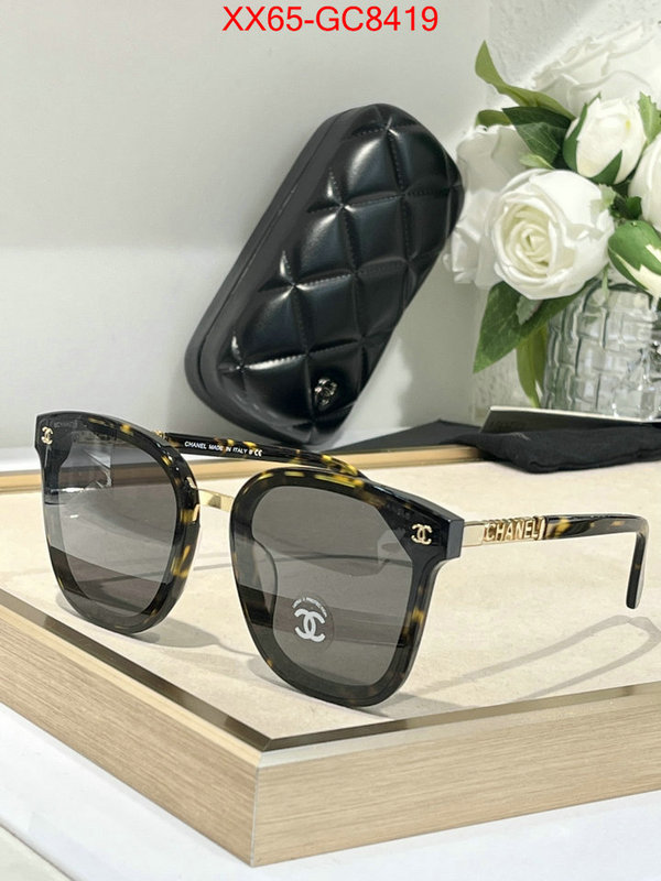 Glasses-Chanel what's the best place to buy replica ID: GC8419 $: 65USD