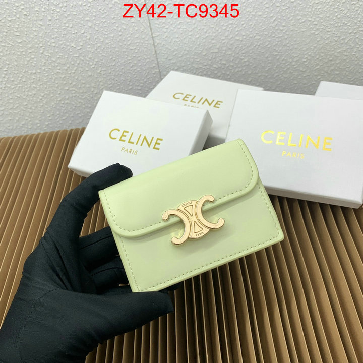 CELINE Bags(4A)-Wallet what is a counter quality ID: TC9345 $: 42USD,