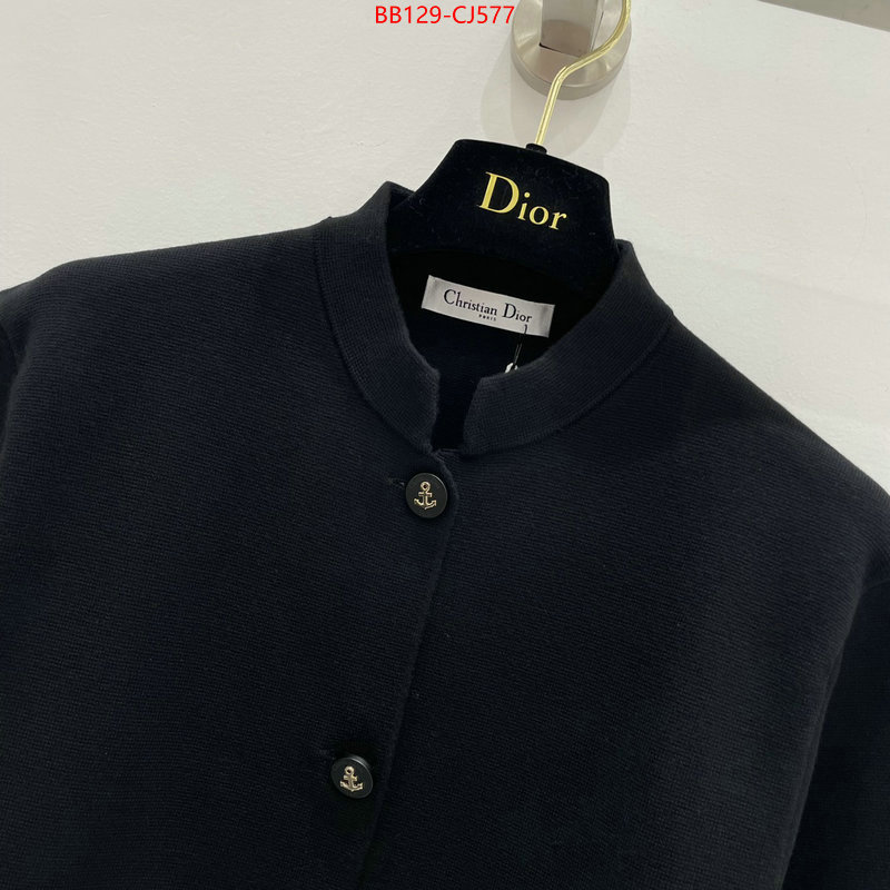 Clothing-Dior 2024 aaaaa replica customize ID: CJ577 $: 129USD