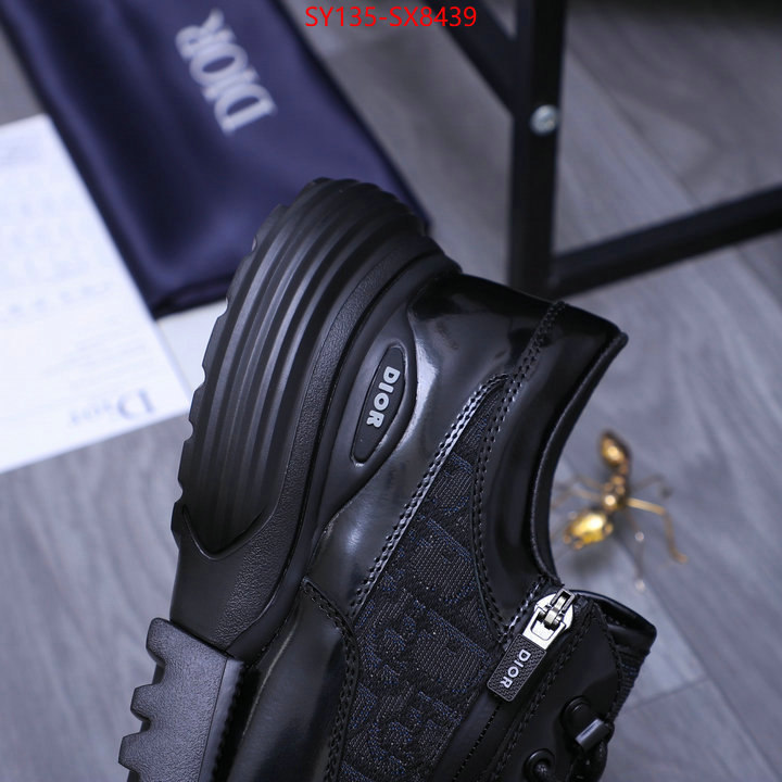 Men shoes-Dior designer replica ID: SX8439 $: 135USD