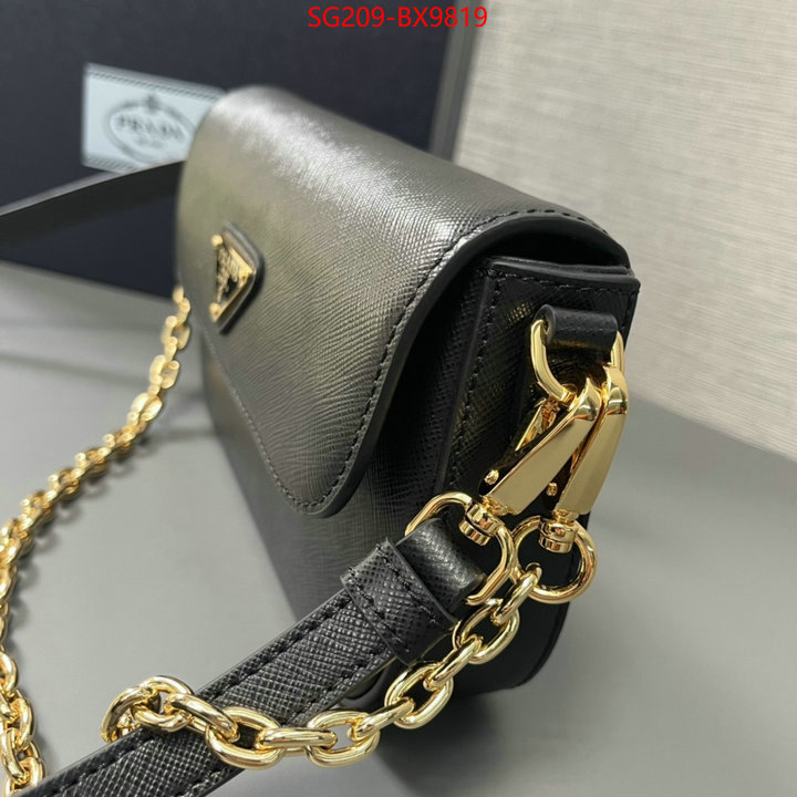 Prada Bags(TOP)-Crossbody- best wholesale replica ID: BX9819 $: 209USD,