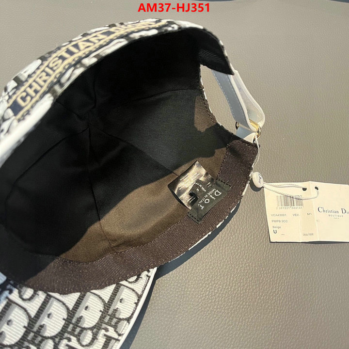 Cap (Hat)-Dior best quality fake ID: HJ351 $: 37USD