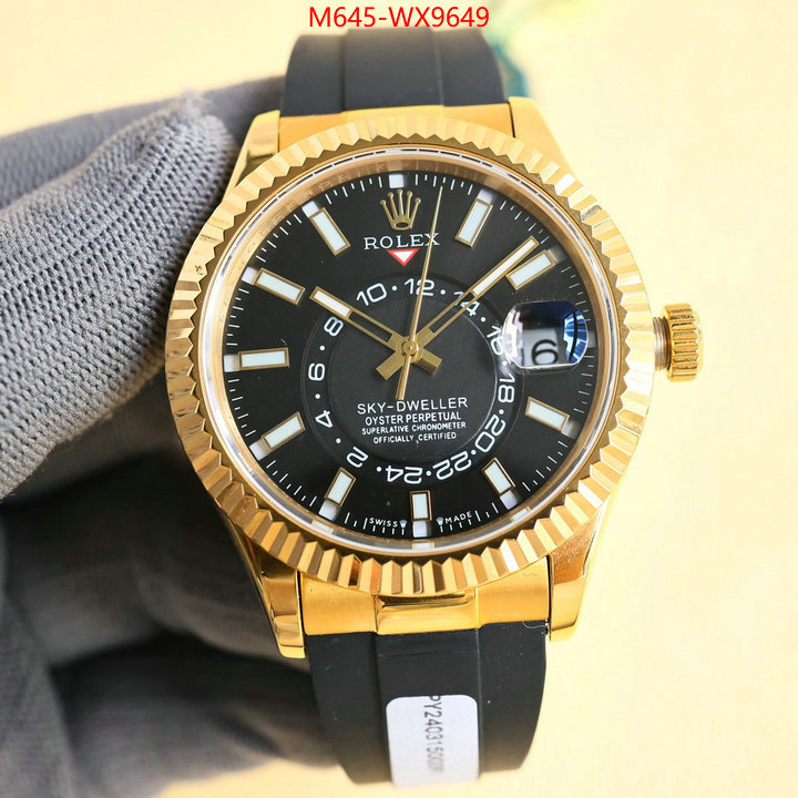 Watch(TOP)-Rolex what is a 1:1 replica ID: WX9649 $: 645USD