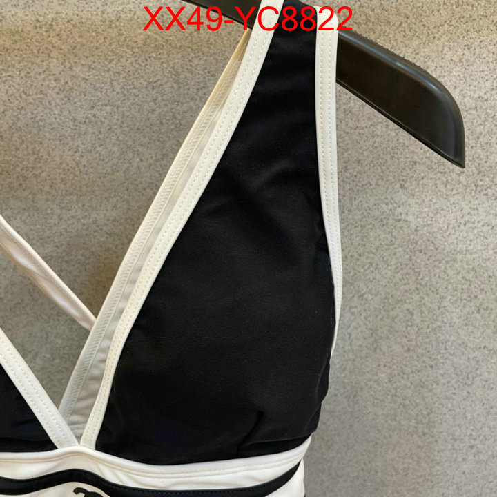 Swimsuit-Chanel from china 2024 ID: YC8822 $: 49USD