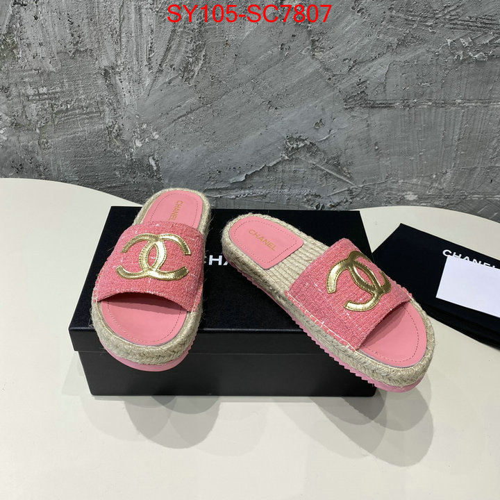 Women Shoes-Chanel we curate the best ID: SC7807 $: 105USD