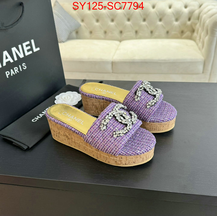 Women Shoes-Chanel brand designer replica ID: SC7794 $: 125USD