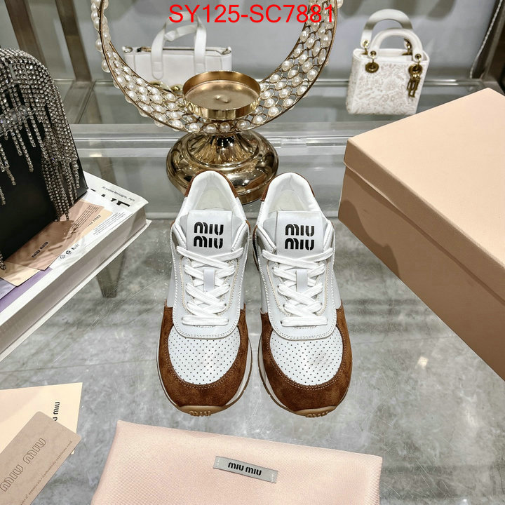 Women Shoes-Miu Miu high quality replica ID: SC7881 $: 125USD