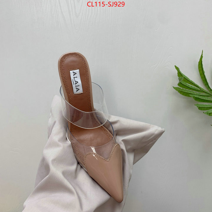 Women Shoes-ALAIA can you buy replica ID: SJ929 $: 115USD