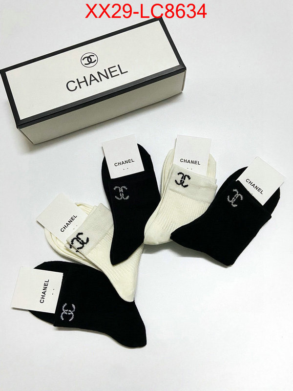 Sock-Chanel best replica 1:1 ID: LC8634 $: 29USD