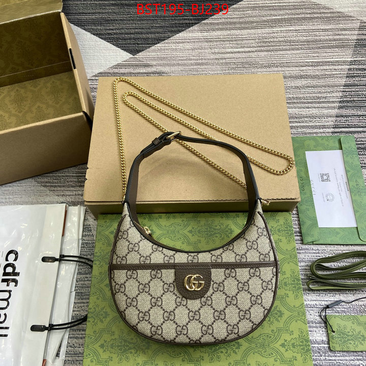 Gucci Bags(TOP)-Crossbody- best luxury replica ID: BJ239 $: 195USD,