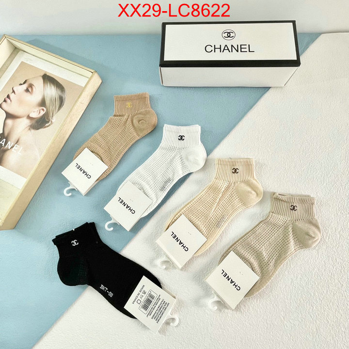 Sock-Chanel can i buy replica ID: LC8622 $: 29USD