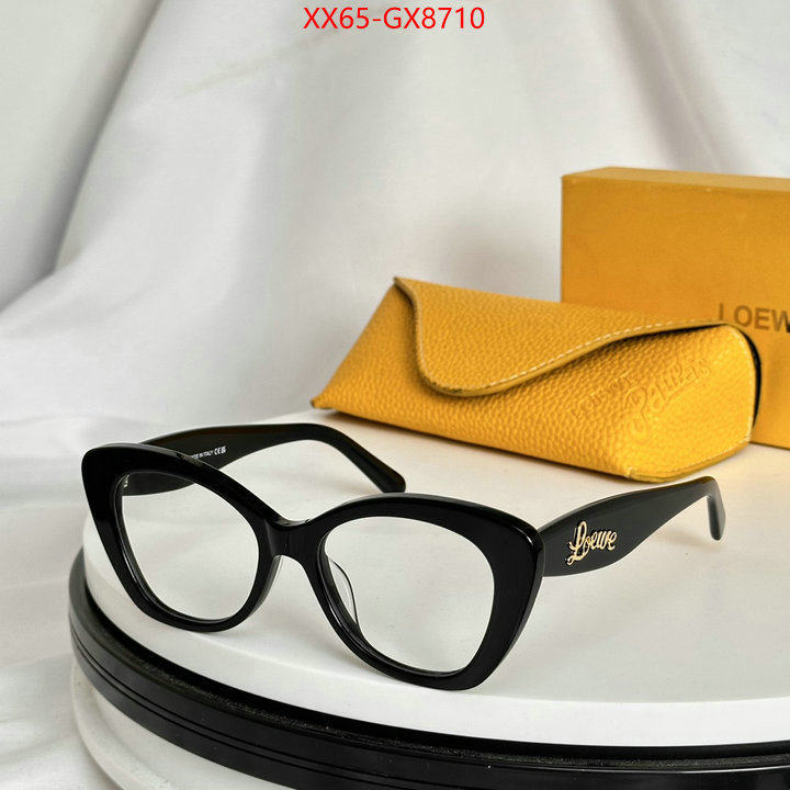 Glasses-Loewe fake aaaaa ID: GX8710 $: 65USD