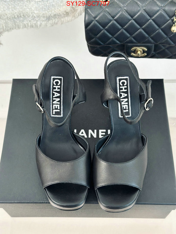 Women Shoes-Chanel buy top high quality replica ID: SC7797 $: 129USD