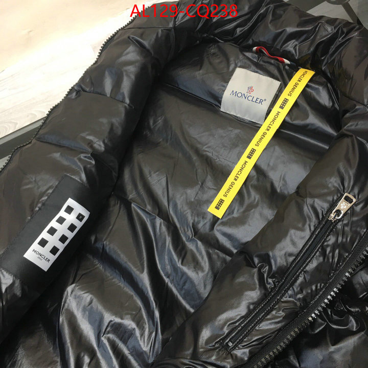 Down jacket Men-Moncler new designer replica ID: CQ238 $:129USD