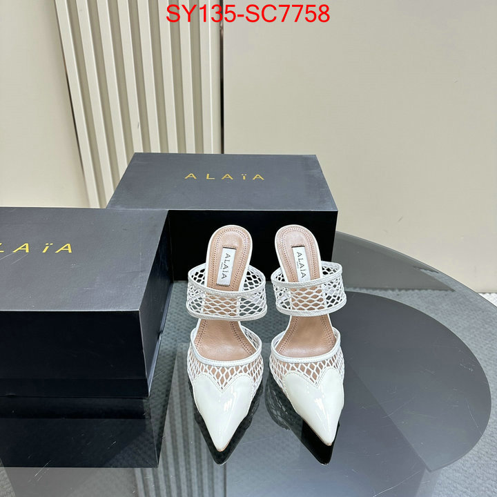 Women Shoes-ALAIA copy aaaaa ID: SC7758 $: 135USD