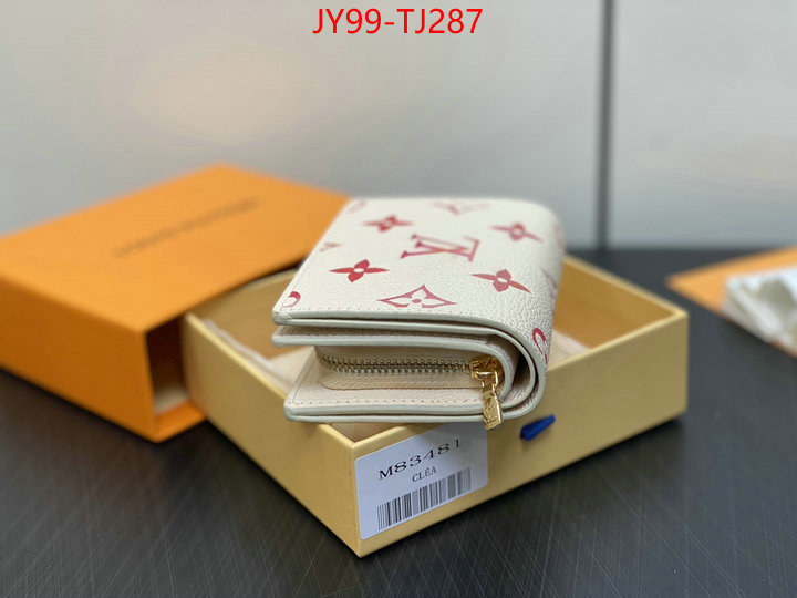 LV Bags(TOP)-Wallet buy aaaaa cheap ID: TJ287 $: 99USD,