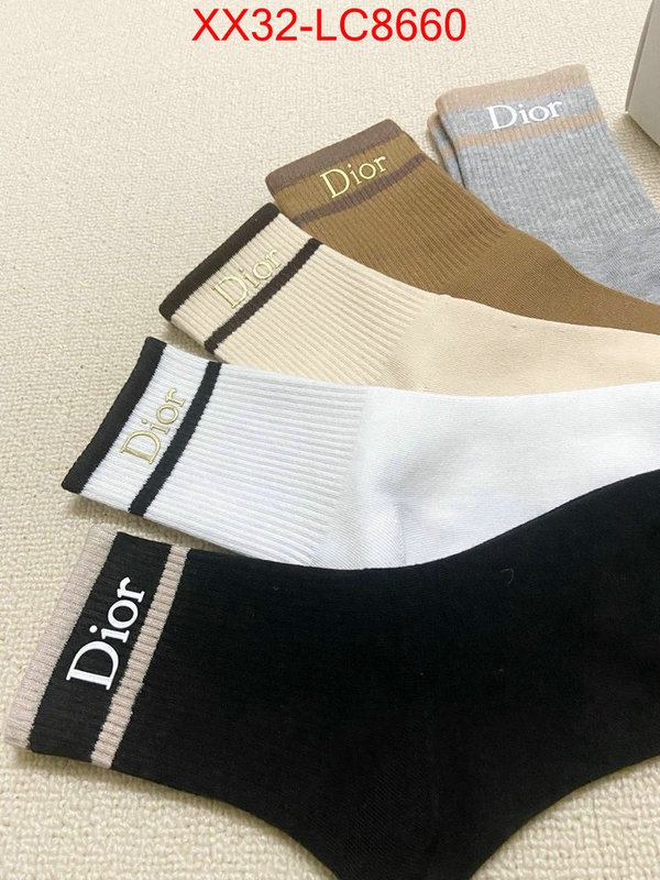 Sock-Dior aaaaa class replica ID: LC8660 $: 32USD