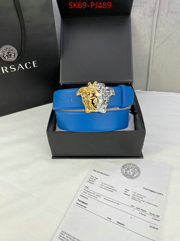 Belts-Versace aaaaa quality replica ID: PJ489 $: 69USD