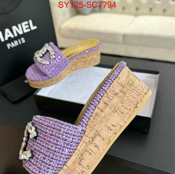 Women Shoes-Chanel brand designer replica ID: SC7794 $: 125USD