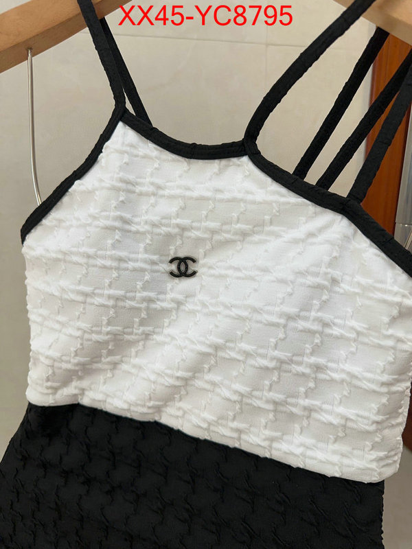 Swimsuit-Chanel brand designer replica ID: YC8795 $: 45USD