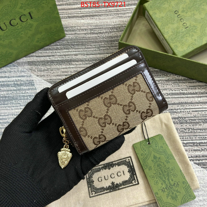 Gucci Bags(TOP)-Wallet- best luxury replica ID: TX9721 $: 85USD,