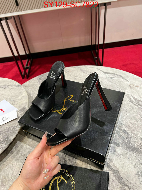 Women Shoes-Christian Louboutin are you looking for ID: SC7822 $: 129USD