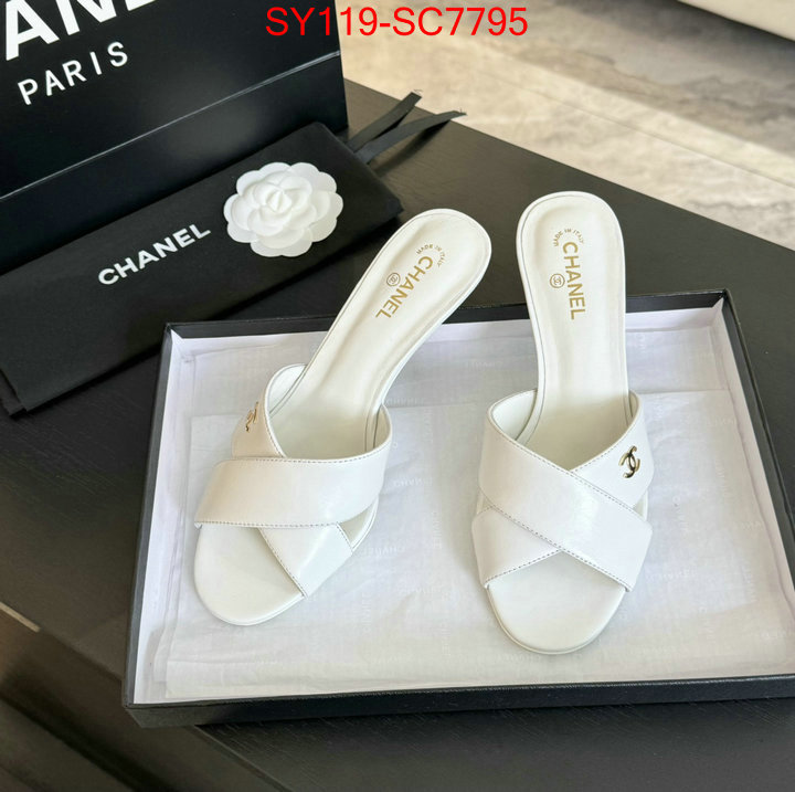 Women Shoes-Chanel for sale cheap now ID: SC7795 $: 119USD