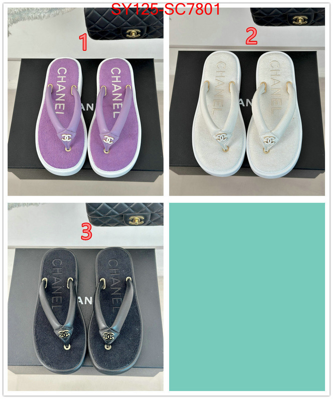 Women Shoes-Chanel exclusive cheap ID: SC7801 $: 125USD