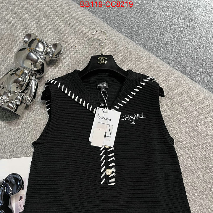 Clothing-Chanel first copy ID: CC8219 $: 119USD