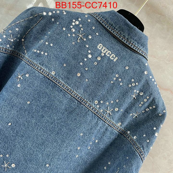 Clothing-Gucci where should i buy replica ID: CC7410 $: 155USD