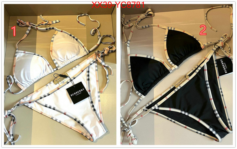 Swimsuit-Burberry luxury 7 star replica ID: YC8781 $: 39USD